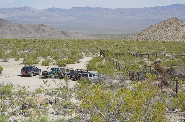 Mojave-Road-0135 - Parked at Marl Springs along the Mojave Road.
